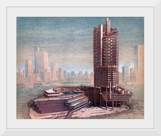 "The Concourse, Beach Road, Singapore (First Scheme)", Paul Rudolph