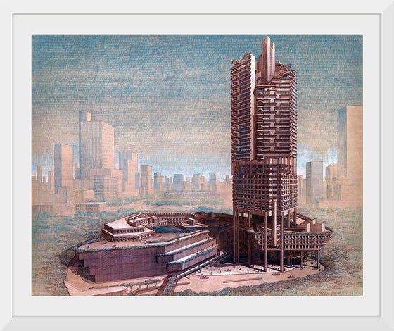 "The Concourse, Beach Road, Singapore (First Scheme)", Paul Rudolph