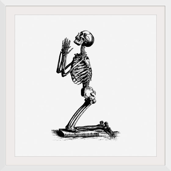 "Praying Skeleton"