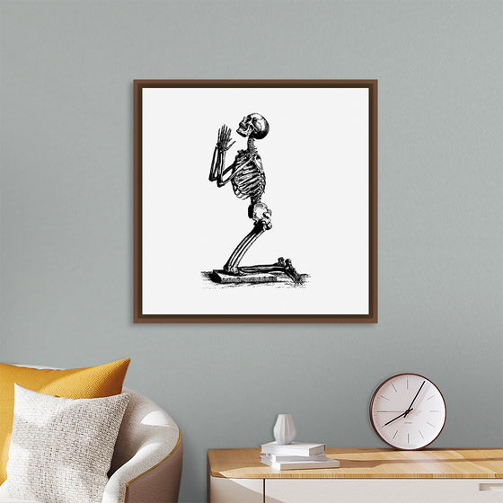 "Praying Skeleton"