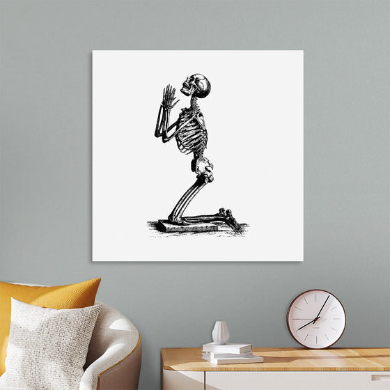 "Praying Skeleton"