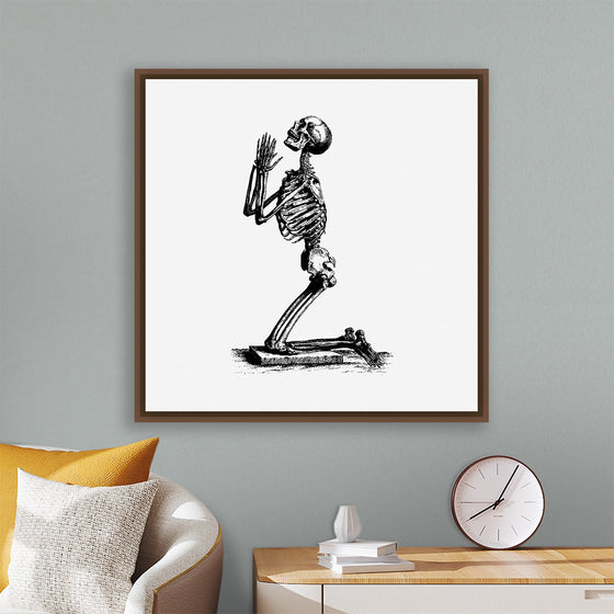 "Praying Skeleton"