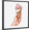 "Ice Cream Cone Illustration"