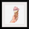 "Ice Cream Cone Illustration"