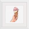 "Ice Cream Cone Illustration"