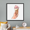 "Ice Cream Cone Illustration"