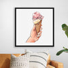 "Ice Cream Cone Illustration"