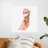 "Ice Cream Cone Illustration"