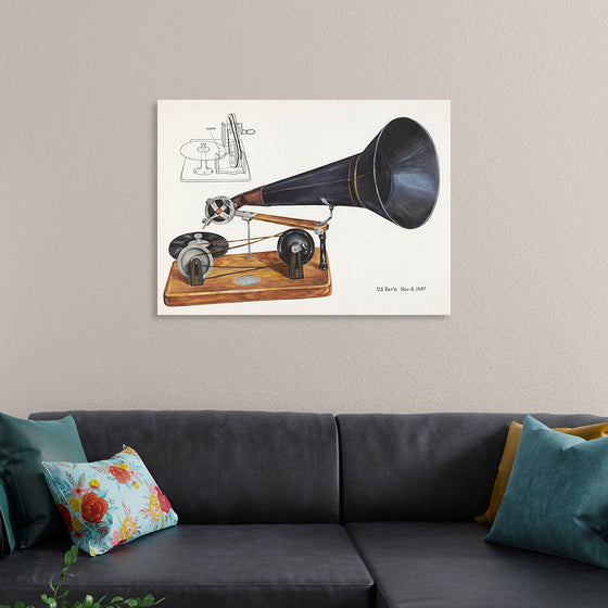 "Gramophone (ca. 1937)", Charles Bowman