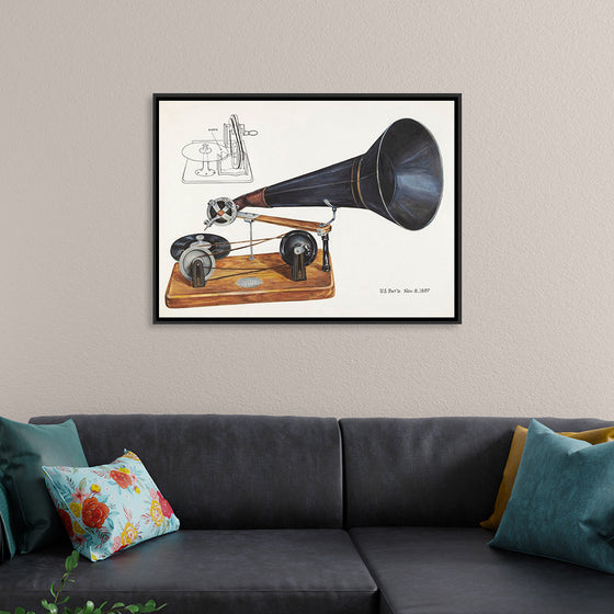 "Gramophone (ca. 1937)", Charles Bowman