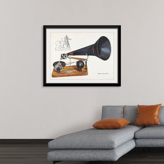 "Gramophone (ca. 1937)", Charles Bowman