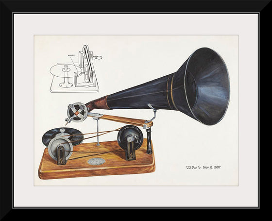 "Gramophone (ca. 1937)", Charles Bowman