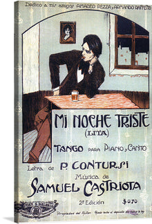  Immerse yourself in the evocative allure of “Mi Noche Triste,” a captivating artwork that encapsulates the soul-stirring essence of tango. This exquisite print, rich with emotion and narrative, invites viewers into a poignant moment of solitude and reflection. The melancholic ambiance, accentuated by the harmonious interplay of shadow and light, beckons art enthusiasts to delve into a world where music and emotion intertwine.