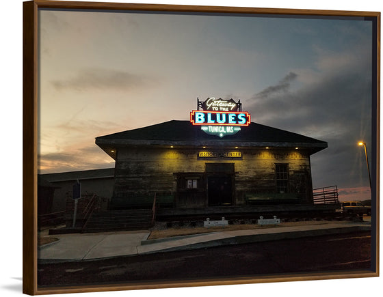 "Gateway to the Blues Museum in Tunica, Mississippi"