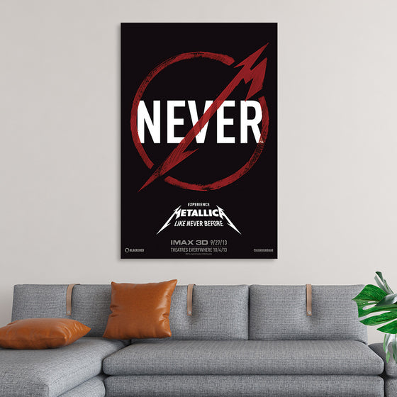 "Metallica Through the Never Poster"