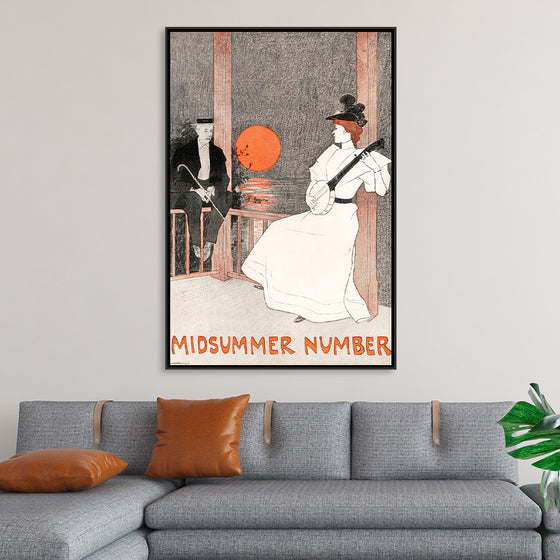 "Midsummer Number (ca. 1890-1900)", Edward Penfield