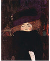 "Dame mit Hut und Federboa" (1909), Gustav Klimt