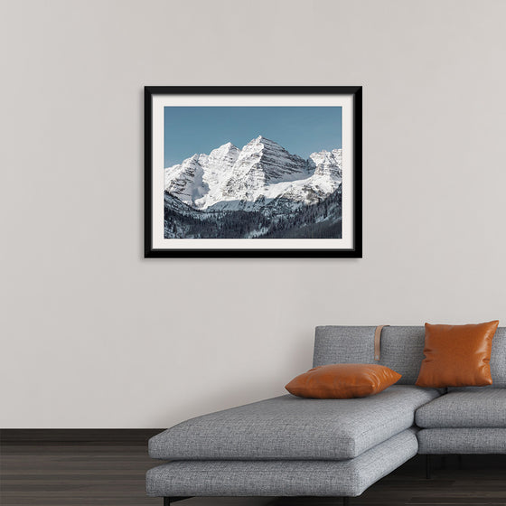 "The Maroon Bells, Just Outside Aspen in Colorado's Rocky Mountains USA", Carol M. Highsmith