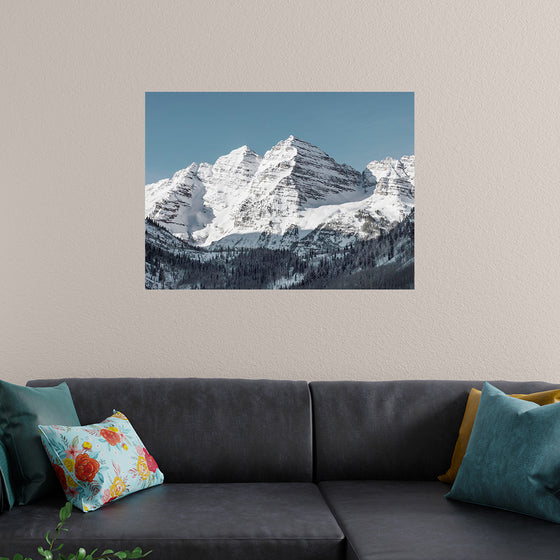 "The Maroon Bells, Just Outside Aspen in Colorado's Rocky Mountains USA", Carol M. Highsmith