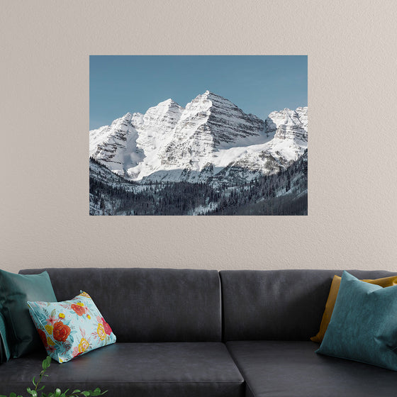 "The Maroon Bells, Just Outside Aspen in Colorado's Rocky Mountains USA", Carol M. Highsmith