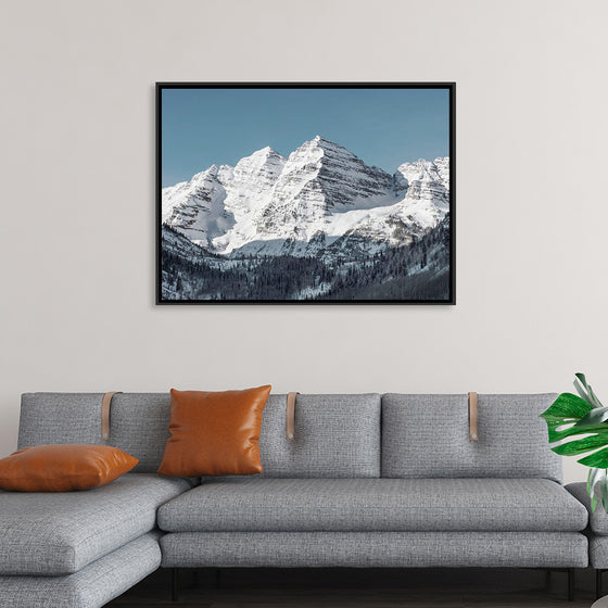 "The Maroon Bells, Just Outside Aspen in Colorado's Rocky Mountains USA", Carol M. Highsmith