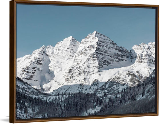 "The Maroon Bells, Just Outside Aspen in Colorado's Rocky Mountains USA", Carol M. Highsmith