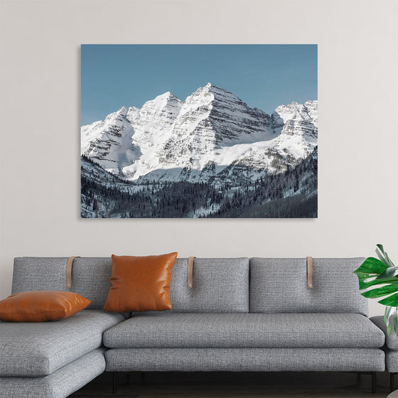 "The Maroon Bells, Just Outside Aspen in Colorado's Rocky Mountains USA", Carol M. Highsmith