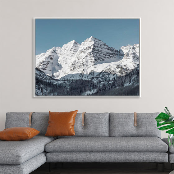 "The Maroon Bells, Just Outside Aspen in Colorado's Rocky Mountains USA", Carol M. Highsmith