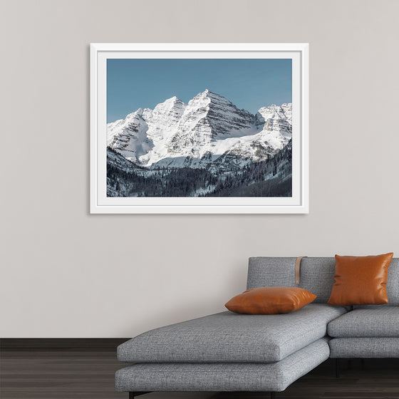 "The Maroon Bells, Just Outside Aspen in Colorado's Rocky Mountains USA", Carol M. Highsmith