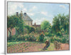 "The Artist's Garden at Eragny (1898)", Camille Pissarro