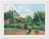 "The Artist's Garden at Eragny (1898)", Camille Pissarro