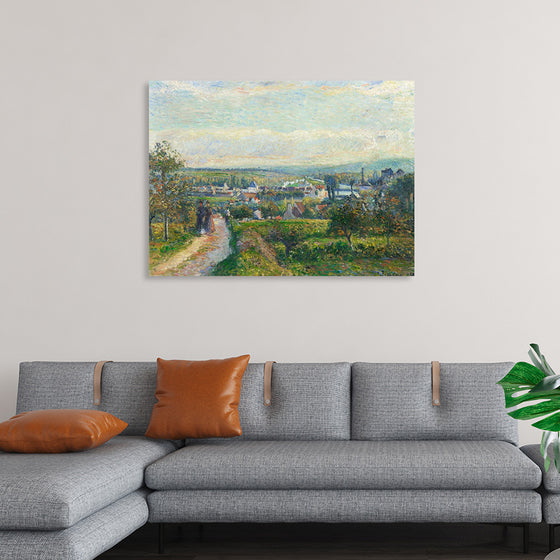 "View of Saint-Ouen-l'Aumône", Camille Pissarro