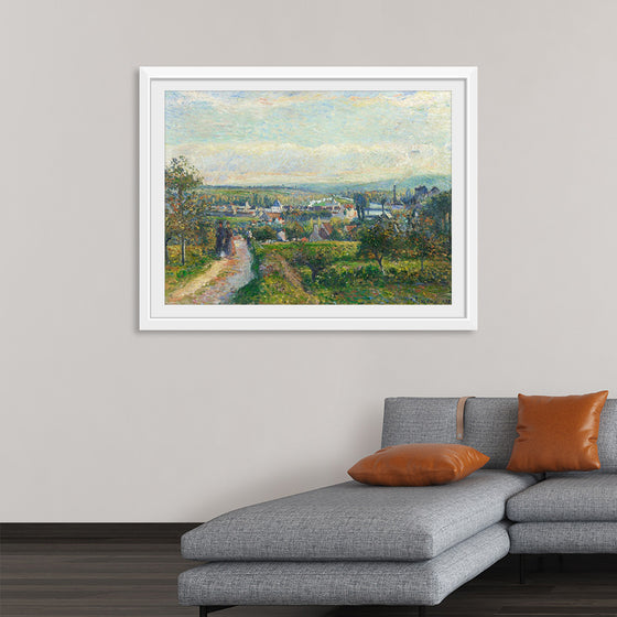 "View of Saint-Ouen-l'Aumône", Camille Pissarro