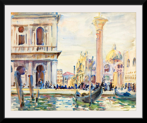 "The Piazzetta", John Singer Sargent