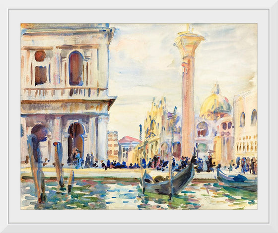 "The Piazzetta", John Singer Sargent