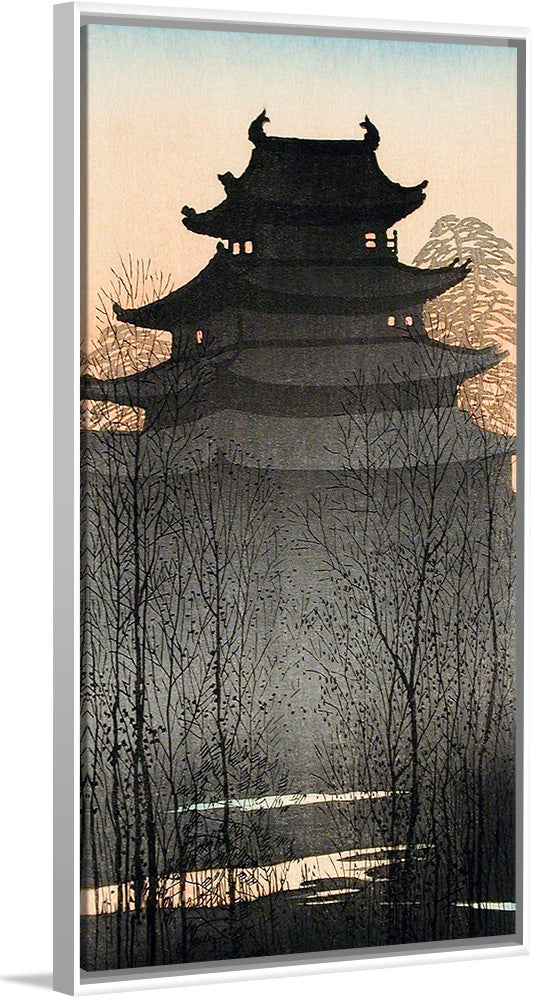 "Nagoya Castle (ca.1932)", Hiroaki Takahashi