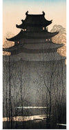 "Nagoya Castle (ca.1932)", Hiroaki Takahashi