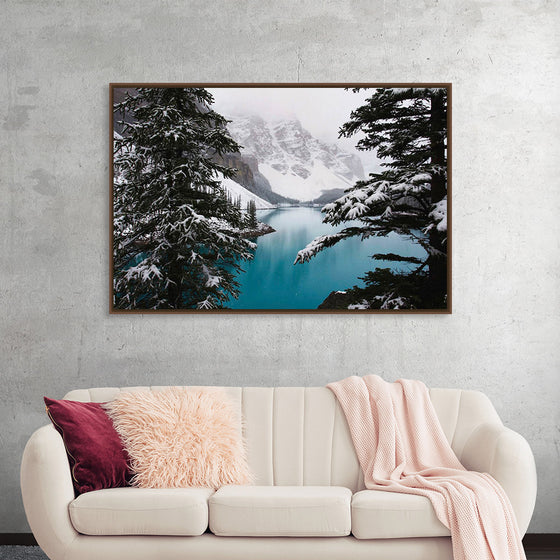 "An Evergreen Setting Around The Blue Water of Lake Louise in Alberta", Andrea Chidu