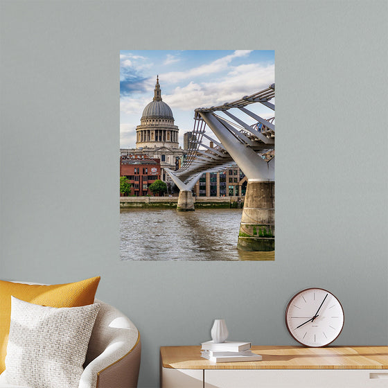 "The Millennium Bridge, London"