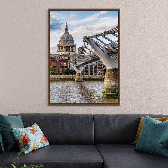 "The Millennium Bridge, London"