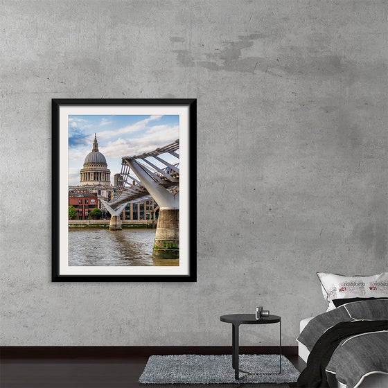 "The Millennium Bridge, London"