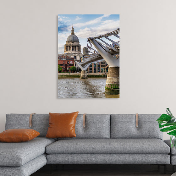 "The Millennium Bridge, London"