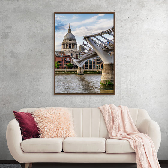 "The Millennium Bridge, London"