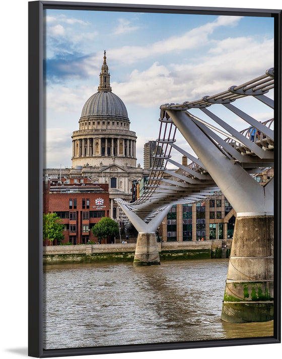 "The Millennium Bridge, London"