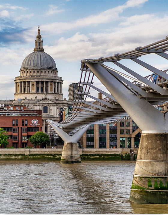 "The Millennium Bridge, London"