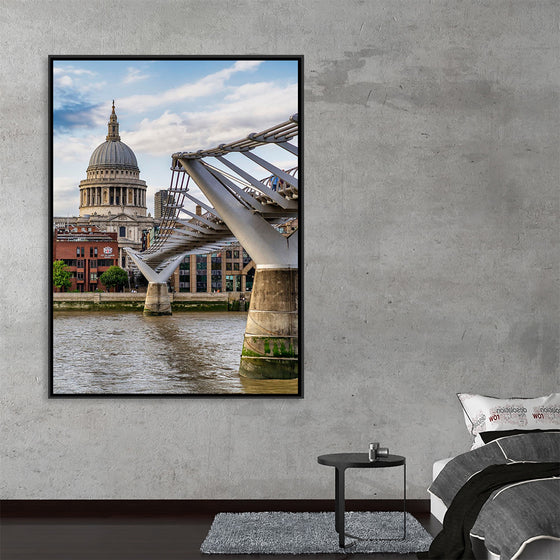 "The Millennium Bridge, London"