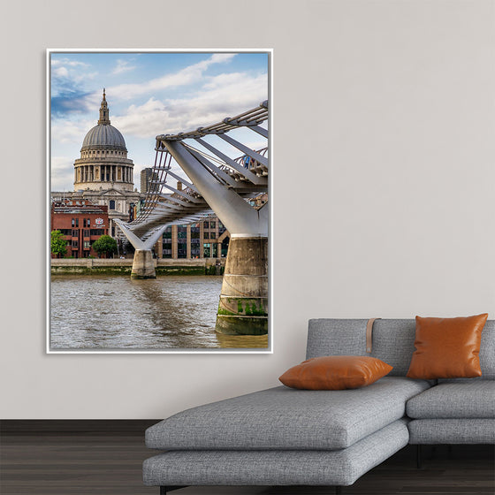 "The Millennium Bridge, London"