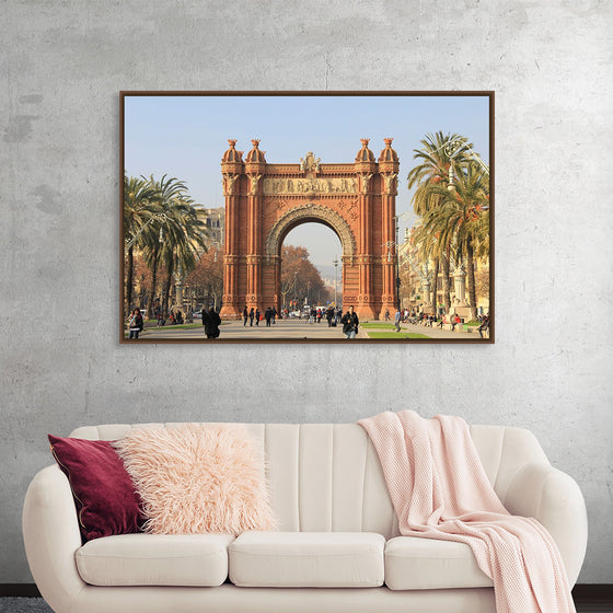"Triumphal Arch in the City of Barcelona"