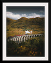 "Train on a Glenfinnan Viaduct, Scotland"