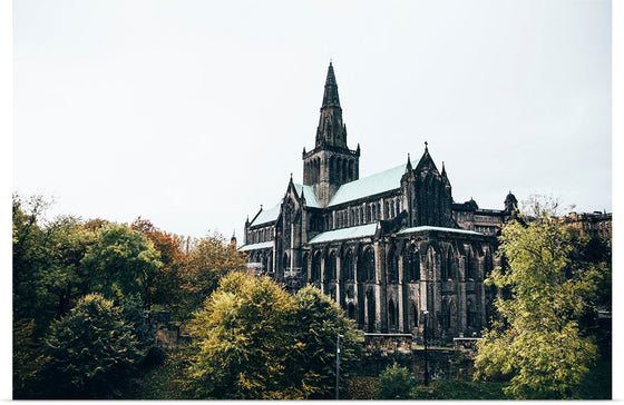 "Glasgow Cathedral in Scotland"